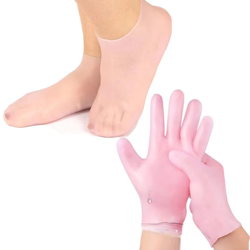 1Pair Silicone Foot Care Socks - Latex Disposable Glove recension och pris