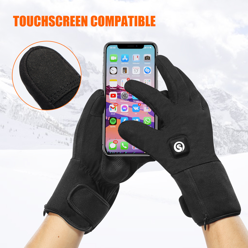 Winter Electric Heated Gloves  - Ski Glove Waterproof recension och pris