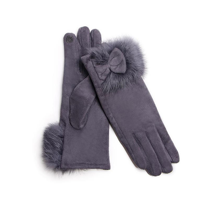 Winter Female Suede Leather Bo - Leather Driving Glove recension och pris