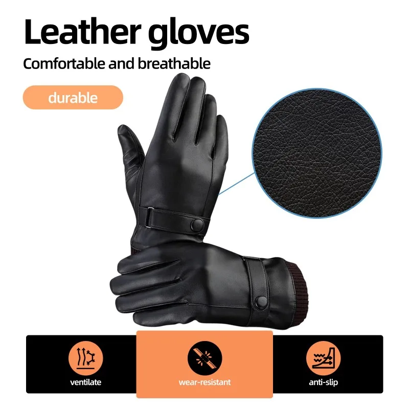 Simple Advanced Men's Gloves P - Leather Driving Glove recension och pris