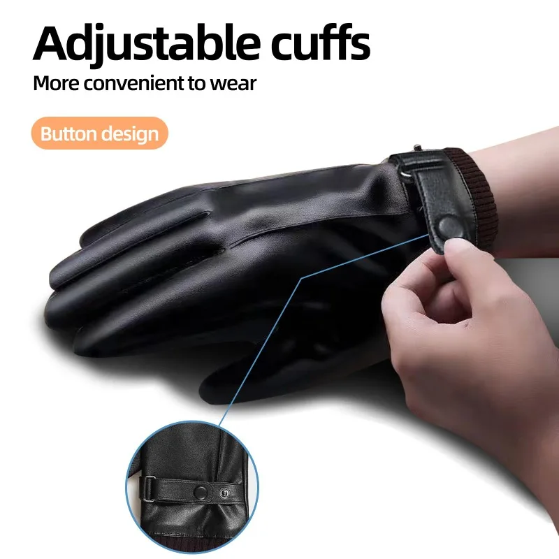 Simple Advanced Men's Gloves P - Leather Driving Glove recension och pris